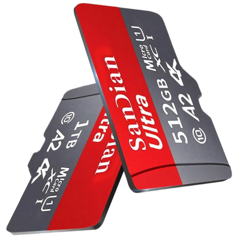 SanDian 마이크로 SD 메모리 카드 512GB 1TB 2TB 빠른