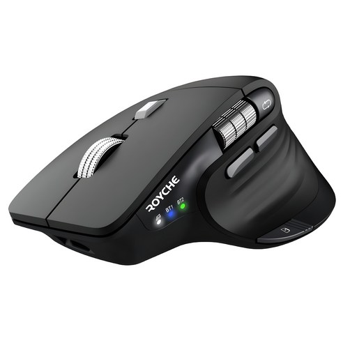 프리미엄 오피스 마스터 스마트 스크롤 멀티페어링 충전식 블루투스 무선 마우스